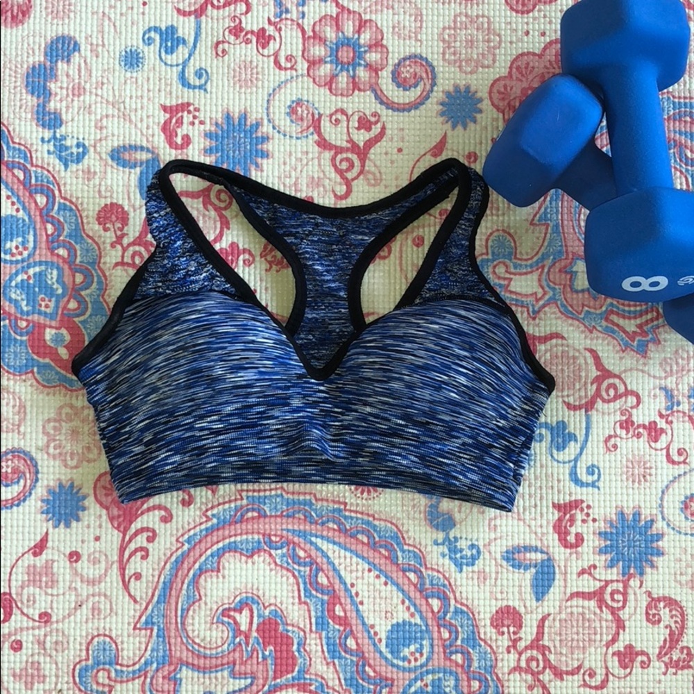Pink Sports Bra